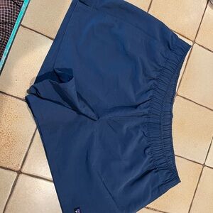 Patagonia Blue Athletic Shorts Lightweight Moisture-Wicking